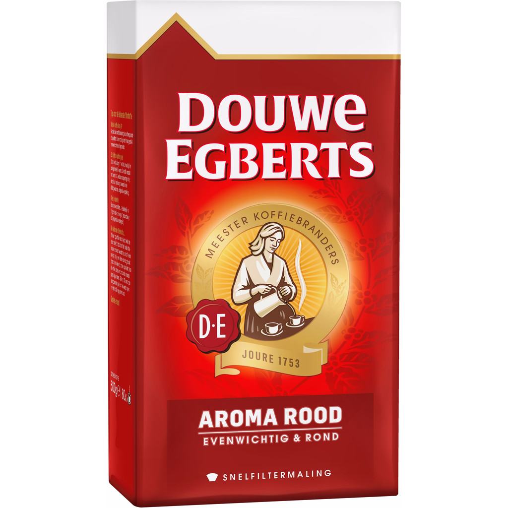 constante Ritueel Benodigdheden Douwe Egberts Aroma Rood snelfiltermaling 500 gr Kopen? | Koffie Vergelijken