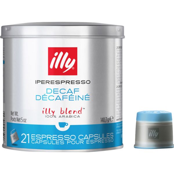 Illy Iperespresso Capsules Cafeïnevrij 21 stuks