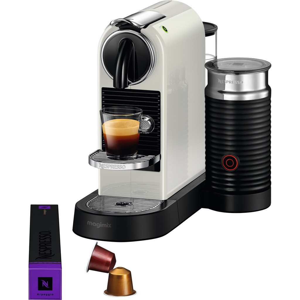 Minst Scheiden uniek Magimix Nespresso CitiZ & Milk M195 Wit Kopen? | Koffieapparaten Cups &  Pads Vergelijken