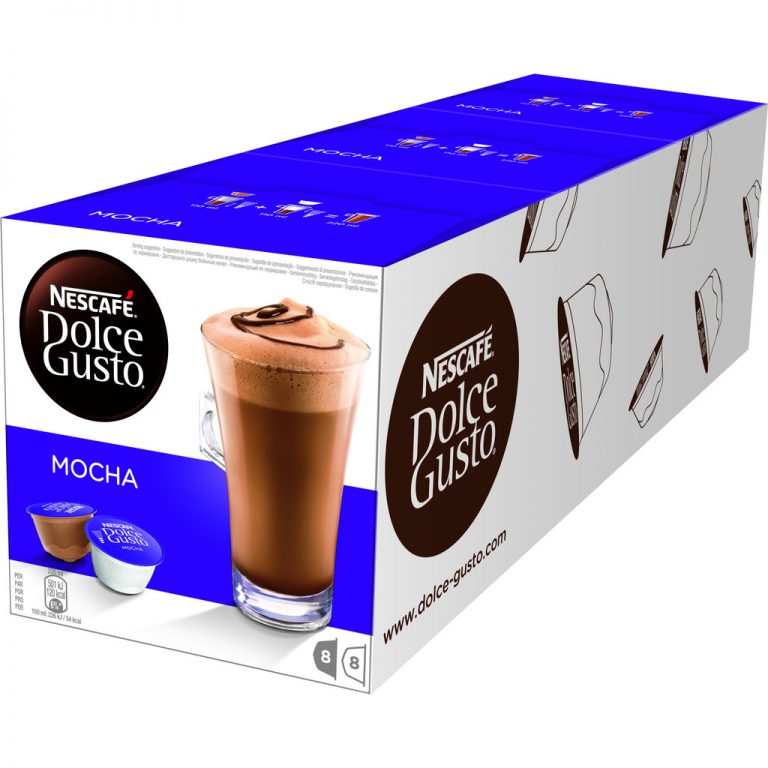 Café Mocha Nescafé Dolce Gusto 216G Com 16 Cápsulas Para 8 Doses