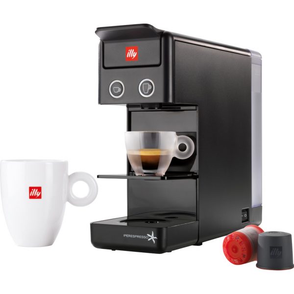 Illy Y3 Espresso & Coffee Zwart