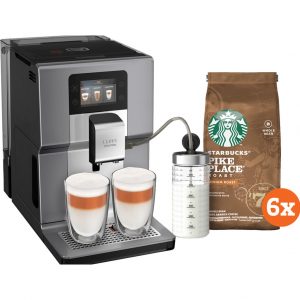 Krups Intuition Preference + EA875E + Starbucks Koffiebonen