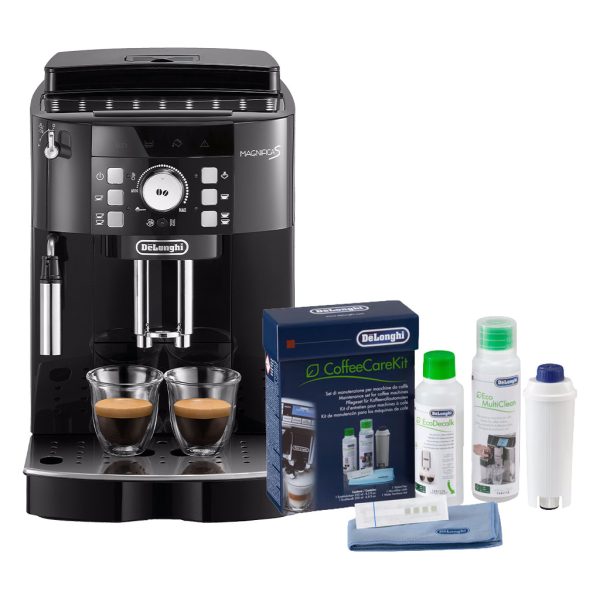 De'Longhi Magnifica S ECAM21.117.B + Coffee Care Kit