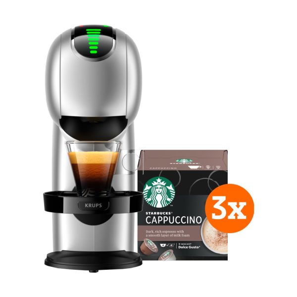 Krups Dolce Gusto Genio S Touch KP440E + Starbucks Cappuccino