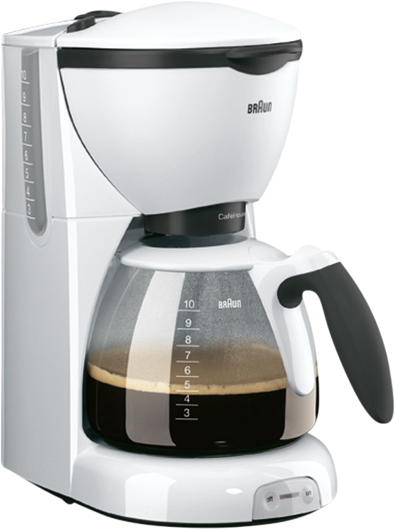 Braun CafeHouse Pure Aroma Deluxe KF520/1 Wit