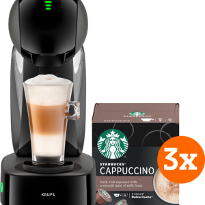 Krups Dolce Gusto Infinissima Touch KP2708 Zwart + Starbucks Cappuccino