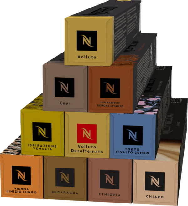 Nespresso Mild pakket capsules + Welkomstpakket