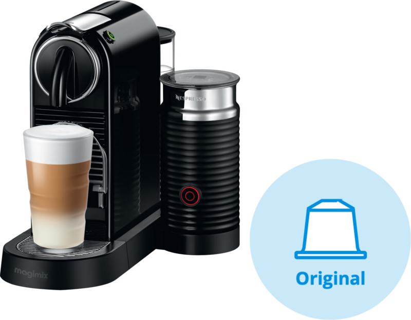 Magimix Nespresso CitiZ & Milk M196 Zwart Koffieapparaten Cups Pads Vergelijken