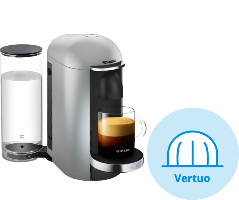 neus Terminologie bezorgdheid Krups Nespresso Vertuo Plus Deluxe XN900E Zilver Kopen? | Koffieapparaten  Cups & Pads Vergelijken